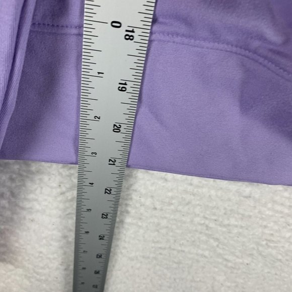 Alpine Design‎ Shirt Womens Small Lilac Polyester Mock Field Knit 1/4 Zip 7104 - Picture 6 of 8